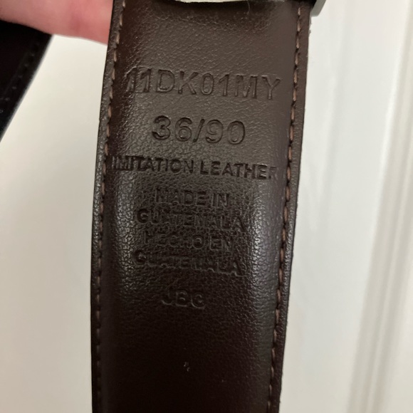 Dockers Men Reversible Black Brown Belt 36 L - Picture 5 of 6